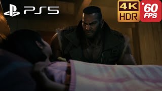 Barret Finds Marlene At Aerith's House Scene | Final Fantasy 7 Remake PS5 60FPS 4K HDR