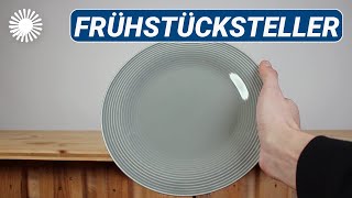 Seltmann Weiden Beat Frühstücksteller 23 cm Color Glaze Perlgrau 🍽 | Hertie