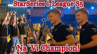 Na`Vi champion 🏆 StarSeries i-League S5 champions Grand Final vs team2 Winning moment #CyberWins