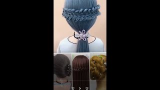 😍Best Easy Hairstyle❤❤| Open hairstyles | Hairstyle for Eid| Part:13 /2022# 23 | #shorts#-YouTube