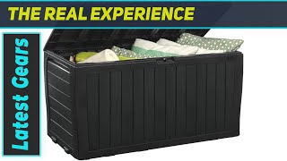 Keter Marvel Plus 71 Gallon Resin Deck Box - Best Outdoor Storage Solution