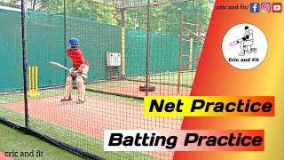 cricket practice batting net | cricket batting | batting practice | net practice batting #cricket