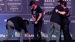 What Shahrukh Khan Did Next When Rana Daggubati Touches His Feet In Public  Watch Full Video