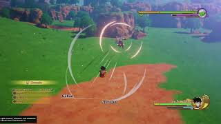 Dragon Ball Z: Kakarot Gameplay Gohan training with Piccolo - No Commentary