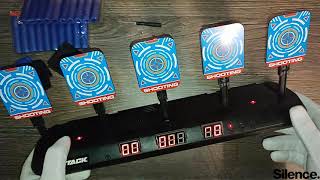 Electric Scoring Target WITH Auto Reset for NERF | Ηλεκτρικοί στόχοι με αυτόματη επαναφορά #NERF