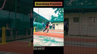 Knocking Practice | Batting Practice #cricket #battingpractice #youtubeshorts