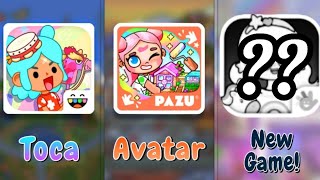 💙Toca-Boca💙vs🧡Avatar-world🧡vs🖤New game 🖤🎮#tocabocaavatarworldstory🖤🧡💙