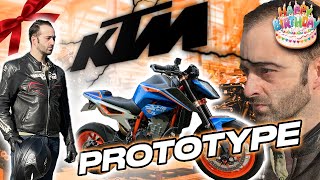 I RODE A PROTOTYPE! KTM 890 DUKE R BY MURIT