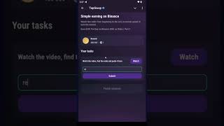 Simple earning on Binance | TapswapCode Earn $255 Per Dayon Binance With no Risks | Part 2 #trending