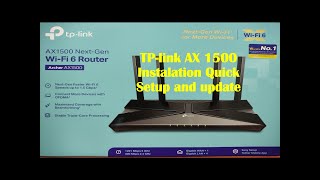 TP-LINK ARCHER AX1500 WiFi 6 Router Installation and configuration#getdot #subscribe #router #tplink