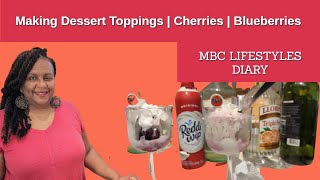 How to Make Dessert Toppings Using Strawberries and Blueberries | How to Make Dessert Toppings