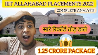 IIIT allahabad placements 2022/shandaar placements🤑🤑 #jee #jeemains #josaa #jac #jacdelhi #josaa2022