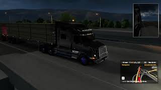 American Truck Simulator Multiplayer #2 viaggetto  wenatchee newport carico legname