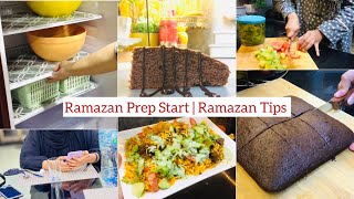 My Ramadan Prep Start | Ramadan Special Biryani | Super Moist Chocolate Cake