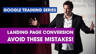 Landing Page Mistakes You Need To Avoid. This How To Design Your Landing Pages For Conversions