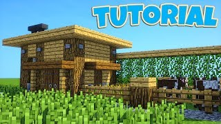 MINECRAFT: How to build little wooden house