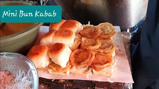 One of the best Bun kabab in Karachi | Ramadan Street Food Karachi | Mini Bun kabab for Iftar