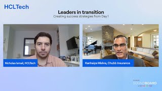 Straight Talk Soundboard Session 10 - Leaders in Transition: Creating success strategies from Day 1