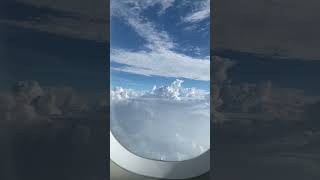 Clouds from flight window seat | Clouds view from Aeroplane | Beautiful Indian Skies