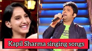 Kapil Sharma singing songs at the comedy show / Kapil Sharma show