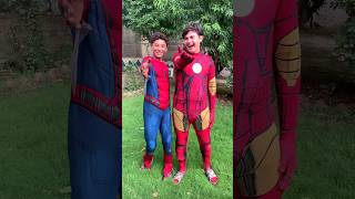 Big Spiderman vs Funny Iron man and Spiderman Superheroes #shorts