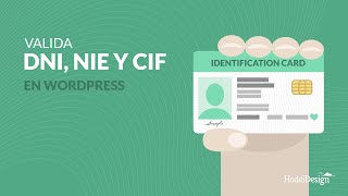 Valida DNI, NIE, NIF y CIF en formulario Wordpress