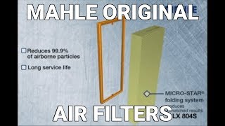 MAHLE Original Air Filters | Know Your Parts