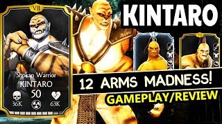 MKX Mobile 1.17. Kintaro Gameplay, Review. INSANE SPECIAL 2. TWO GOROS and Kintaro in ONE TEAM!