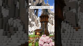 Easy Medieval Tower ⚒️ Minecraft