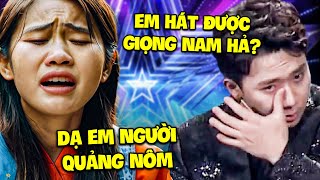 Trấn Thành KHÓC NỨC NỞ vì KHÔNG TIN cô gái HÁT GIỌNG NAM CỰC NGỌT "EM LÀ NGƯỜI QUẢNG NÔM"