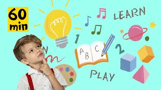 The Easiest Way to Learn Numbers, Alphabet, Colors, Shapes and Farm Animals Names