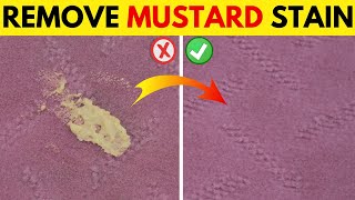 How to Get Mustard Stains Out of Carpet with Vinegar | House Keeper