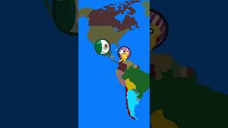 La canción de los países de América canta por mr.slapbattles #shorts #xd #viral #humor #short