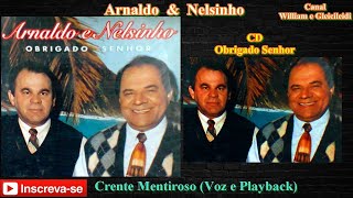 Arnaldo e Nelsinho - Crente Mentiroso (Voz e Playback)