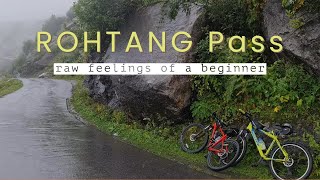 Rohtang pass climb by a beginner cyclist Mr. Dinesh #mtb #cycling #mtblife #climb #beginner #cyclist