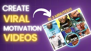 CREATE VIRAL MOTIVATION VIDEOS USING CHAT GPT & CAPCUT