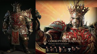 Corruption Subjugate Druid Set! | Diablo 4 Cosmetic Showcase!