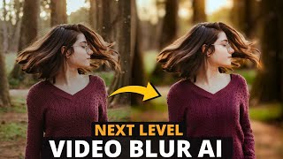 AVCLabs Video Background Blur Ai | How To Blur Video Background Using Ai