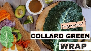 Collard Green Wraps | Keto Endometriosis Diet Recipe