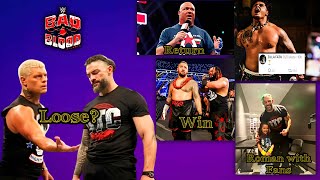 Roman Reigns Loose Match at Bad Blood 2024?|Kurt Angle Return |Zilla fatu Cryptic Twit|