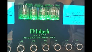 I bought a McIntosh MA 12000 Today