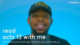 read acts 13 with me | read the bible to me | bible for sleep | firstfive | kristoff hart