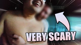 CREEPY MAN FOLLOWS ME AND LUKEAFK IN A DARK ALLEY IN ASIA (ACTUALLY VERY SCARY)