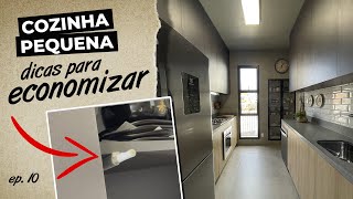 COZINHA PEQUENA - Como economizar MUITO na Reforma