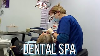 It will remove the fear of the dental procedure / dental spa