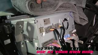 ACURA TL NAVTOOL VIDEO TO NAVIGATION CAMERA  UNCUT INSTALLATION