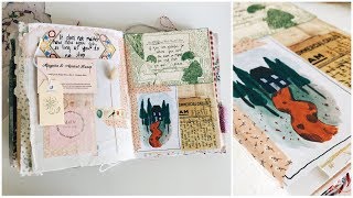 Junk Journal With Me | Ep 42 | Journaling Process Video