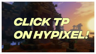 CLICK TPING ON HYPIXEL WITH NOVOLINE!