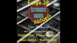 Gitarrenkram Aktuell - Folge 38 - September 2