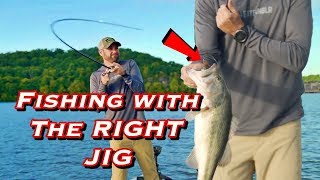 How To Fish A JIG for Bass - Bass Fishing Tips to catch more fish!!